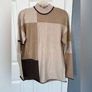 Badgley Mischka Oatmeal Sweater